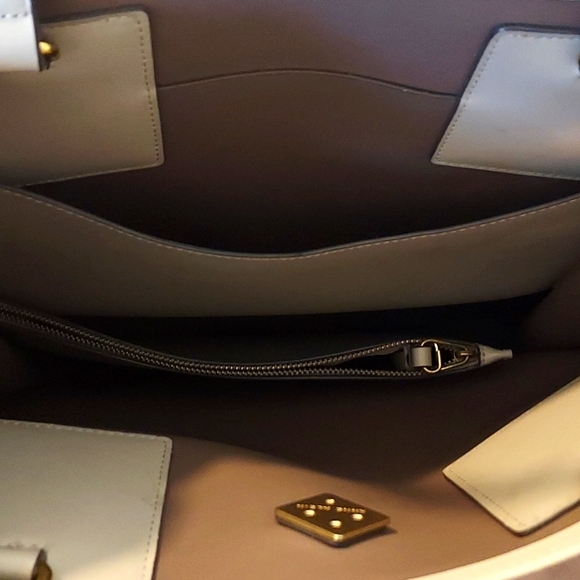 Anne Klein feaux leather tote bag - Picture 4 of 8